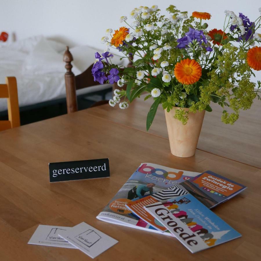 Viervaart Studio Appartement Groede Dış mekan fotoğraf